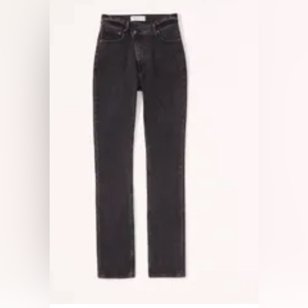 Abercrombie 90’s Slim Straight Ultra High Rise
